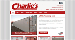 Desktop Screenshot of charliestrailers.com
